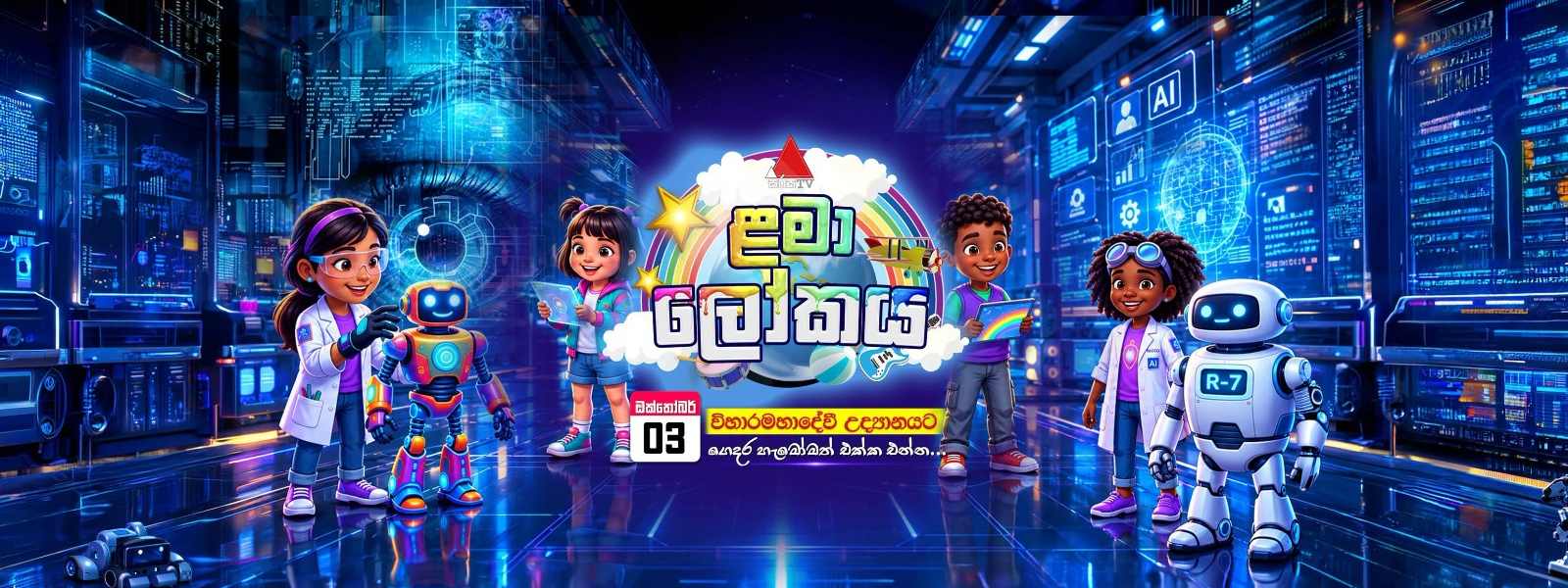 සිරස TV ළමා ලෝකය, අද විහාරමහා දේවි උද්‍යානයේදී